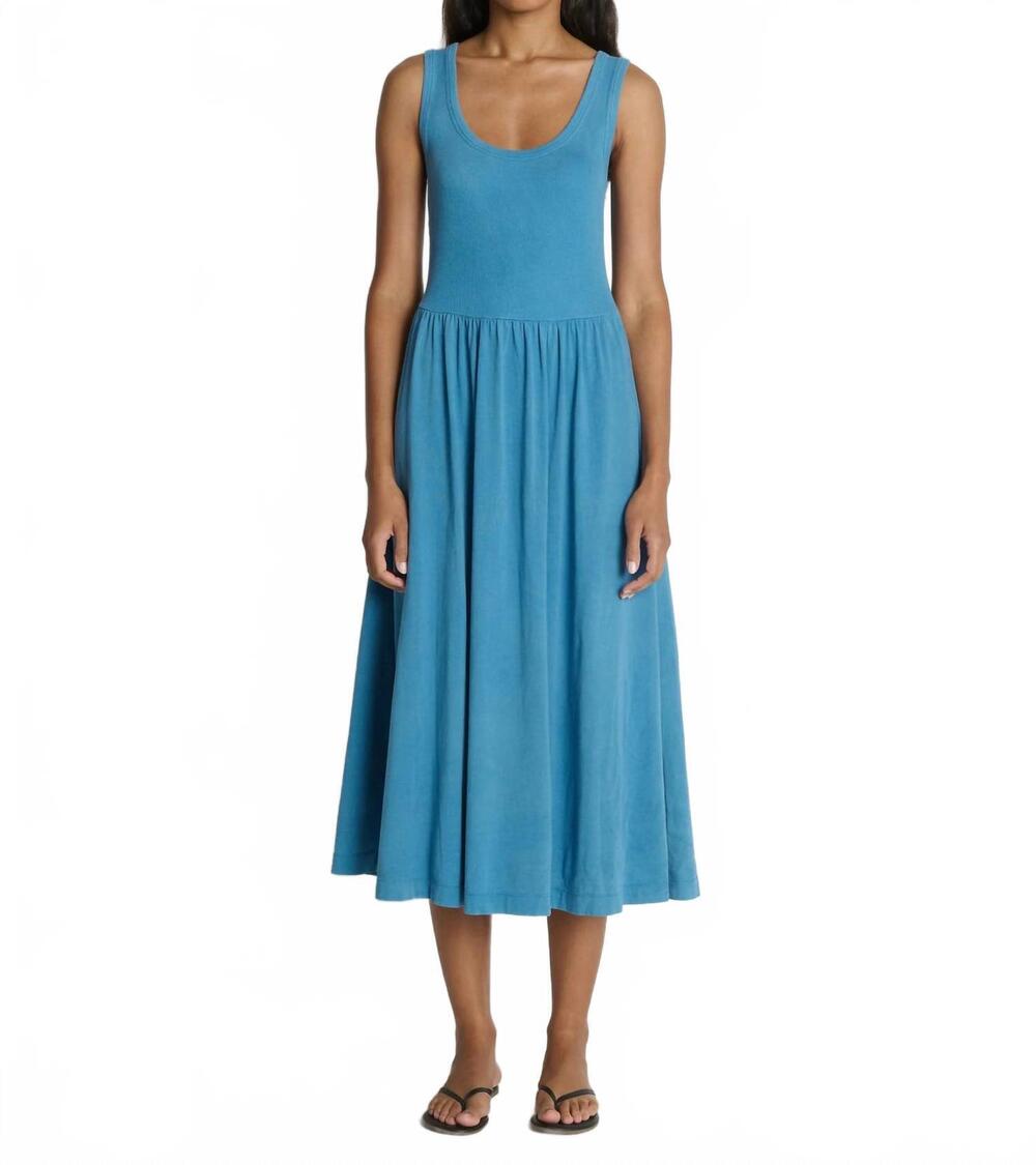 NEW NATION LTD karla midi dress in indigo
